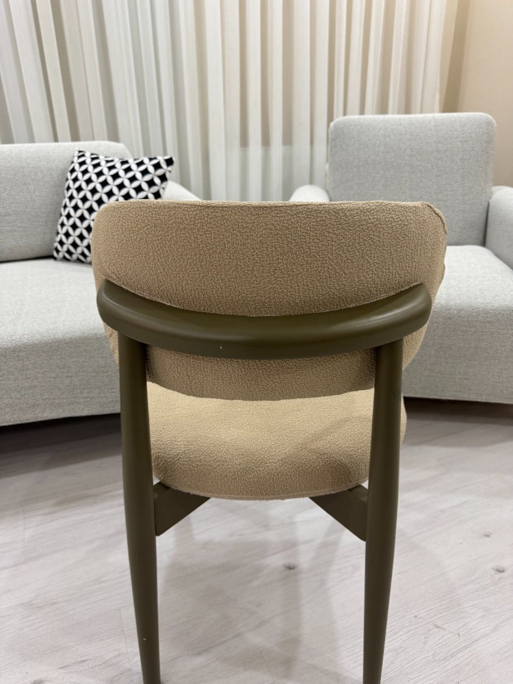 Bohem Sandalye Kılıfı – Bohem Kumaş (6 Adet) – Vizon 2